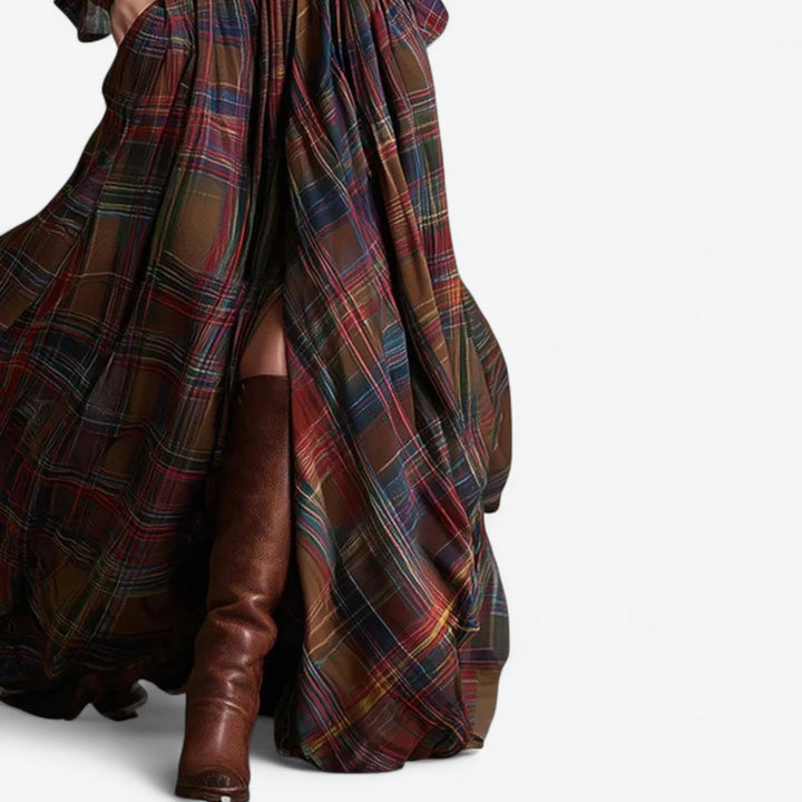 Barboteau™ Timeless Check Maxi Dress